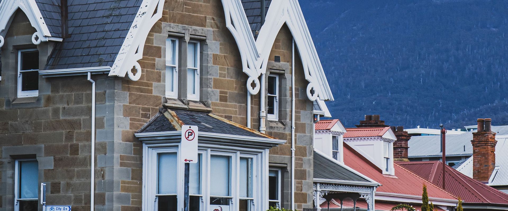 Victorian-era Australian homes with verandas and picket fences